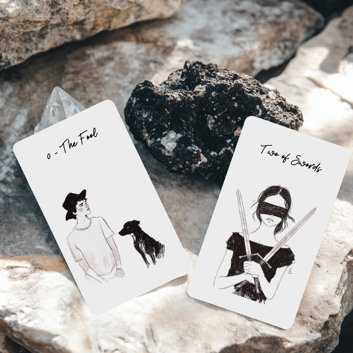 Say Less tarot deck with Reiki attunement