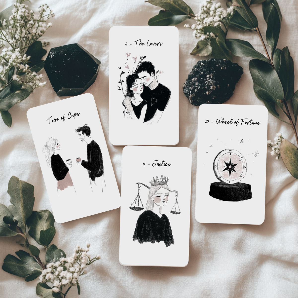 Say Less tarot deck with Reiki attunement