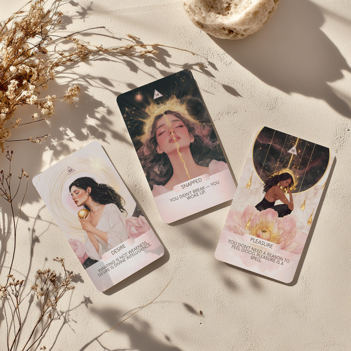 Dark Femme Spirit oracle deck with Reiki attunement