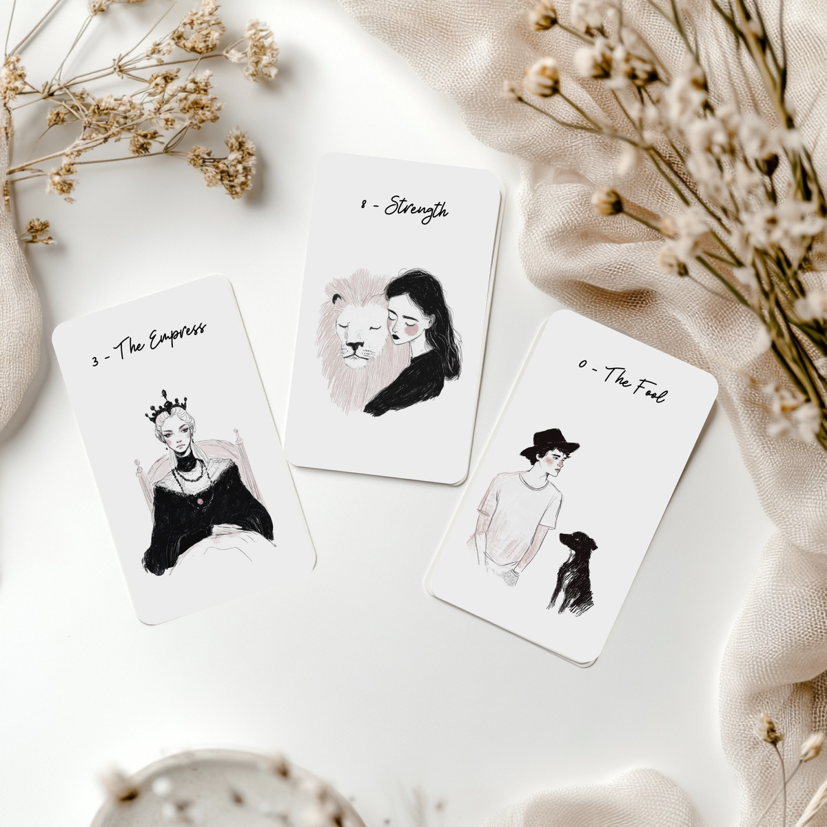 Say Less tarot deck with Reiki attunement
