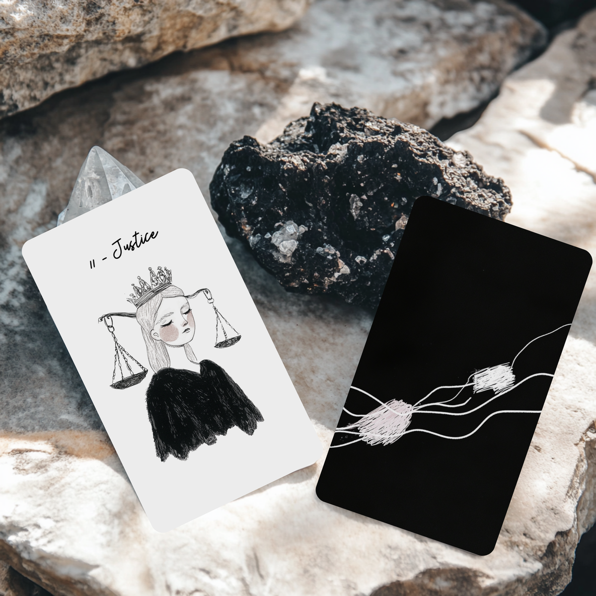 Say Less tarot deck with Reiki attunement