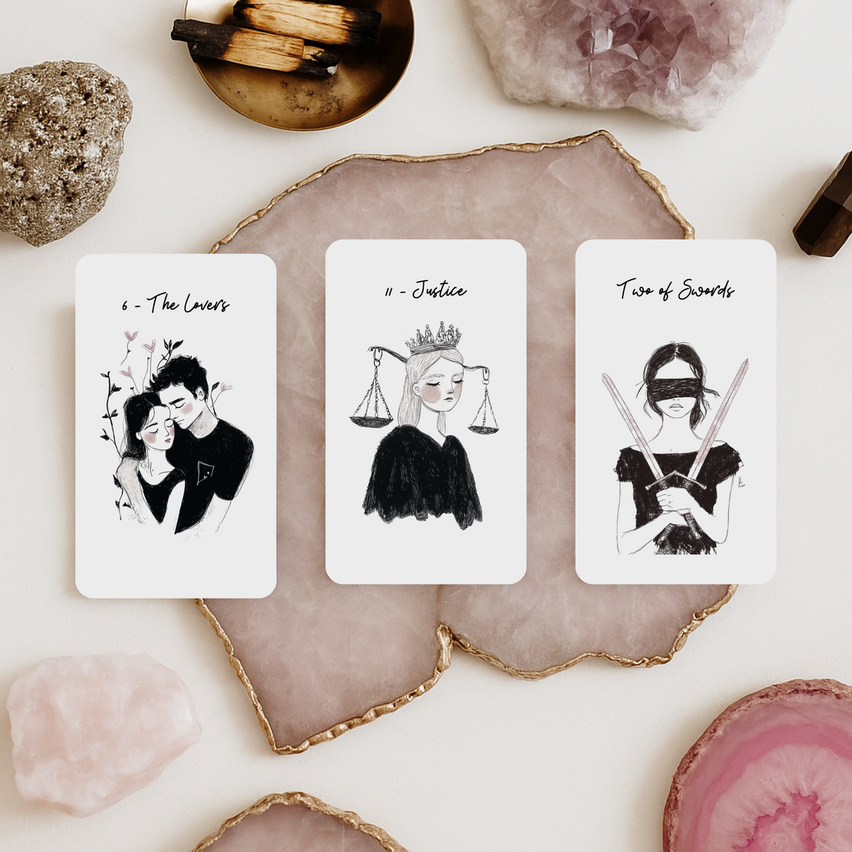 Say Less tarot deck with Reiki attunement
